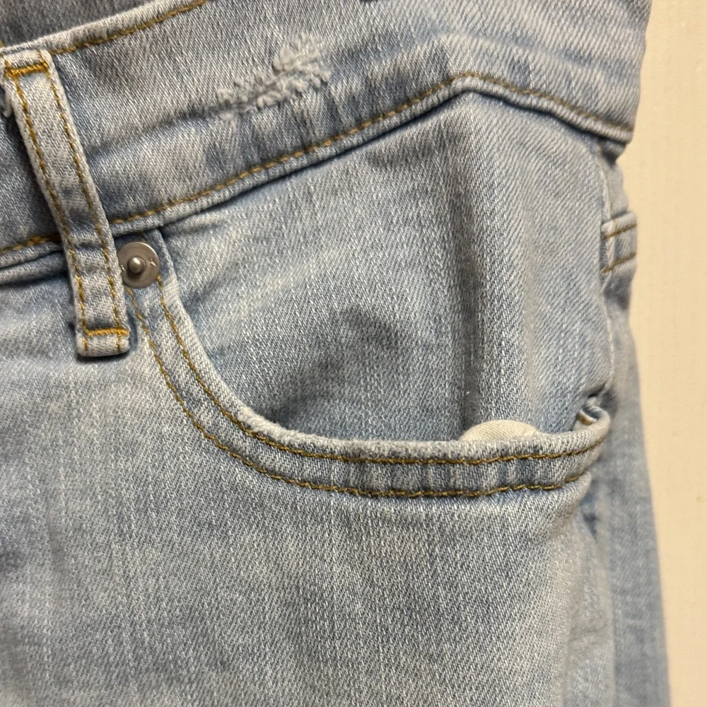 Banana Republic Light Blue Girlfriend Straight Leg Jeans size 28/6 - Picture 6 of 7